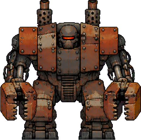 Hauler: huge armoured brute with crushing clamps